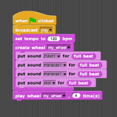 Scripting Rhythm Wheels